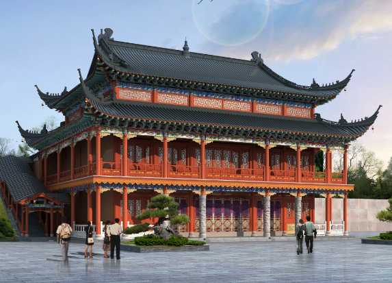 巴中大佛寺——三圣殿