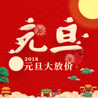 企業(yè)通用型元旦活動促銷宣傳單頁