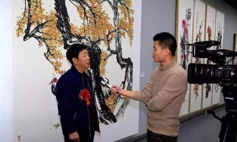 張元吉大寫意花鳥畫精品