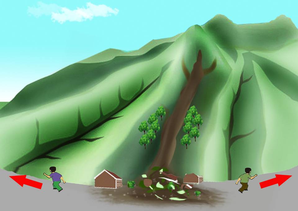 明光地质灾害防护宣传册