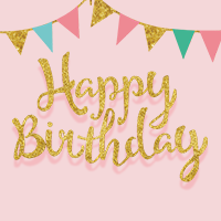 朱笑笑，祝你生日快樂！