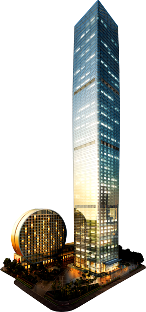 深圳有五塔，鹏城的商务格局，由此界定