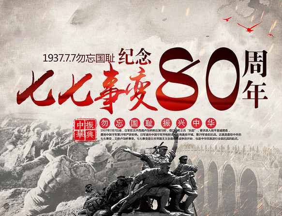 纪念七七事变80周年
